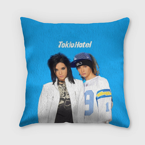 Подушка квадратная Tokio Hotel poster / 3D-принт – фото 1
