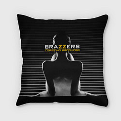 Подушка квадратная Brazzers сasting-producer, цвет: 3D-принт