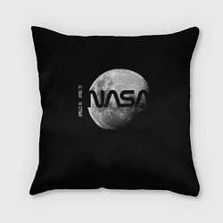 Подушка квадратная NASA Apollo 16, цвет: 3D-принт