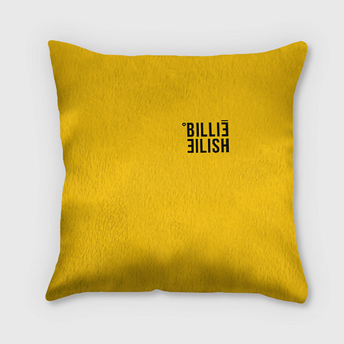 Подушка квадратная BILLIE EILISH: Reverse / 3D-принт – фото 1
