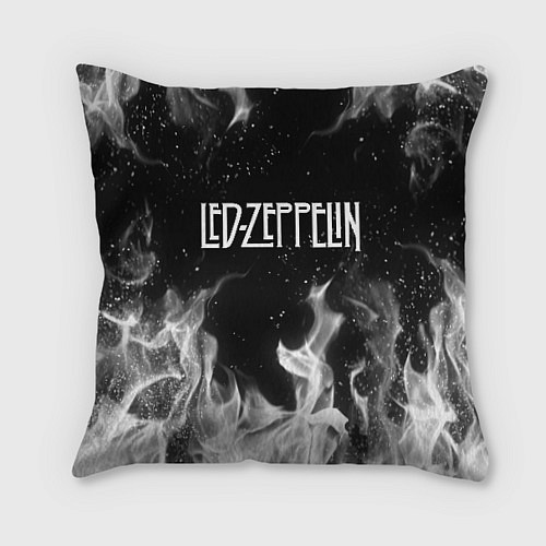 Подушка квадратная LED ZEPPELIN / 3D-принт – фото 1