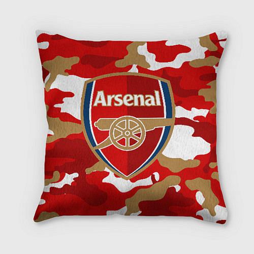 Подушка квадратная Arsenal / 3D-принт – фото 1