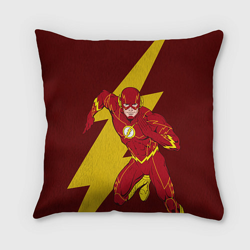 Подушка квадратная The Flash / 3D-принт – фото 1