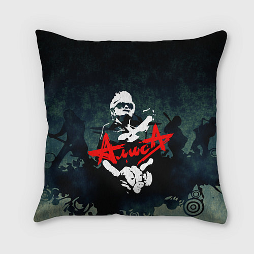 Подушка квадратная Алиса / 3D-принт – фото 1