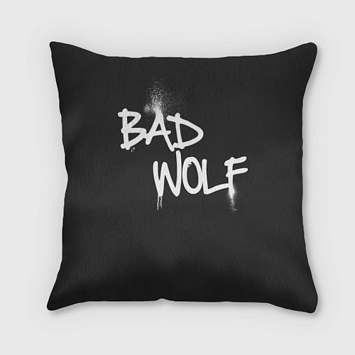 Подушка квадратная Bad Wolf / 3D-принт – фото 1