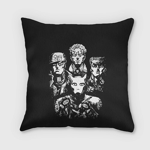 Подушка квадратная JoJo Bizarre Adventure / 3D-принт – фото 1