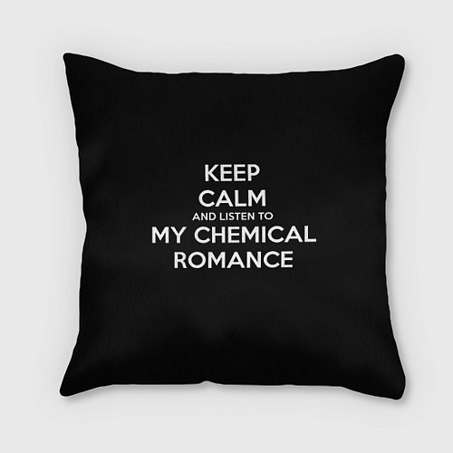 Подушка квадратная My chemical romance / 3D-принт – фото 1