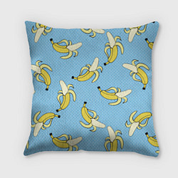 Подушка квадратная Banana art, цвет: 3D-принт