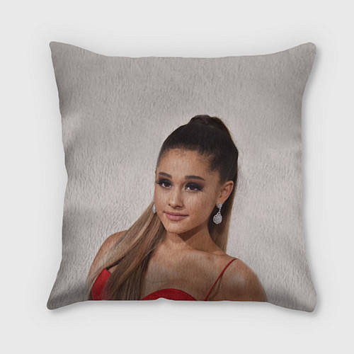 Подушка квадратная Ariana Grande Ариана Гранде / 3D-принт – фото 1