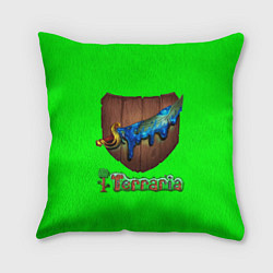 Подушка квадратная Terraria, цвет: 3D-принт