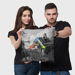 Подушка квадратная Ark Survival Evolved, цвет: 3D-принт — фото 2