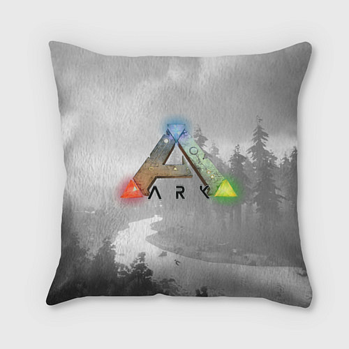 Подушка квадратная Ark Survival Evolved / 3D-принт – фото 1