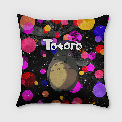Подушка квадратная Totoro / 3D-принт – фото 1