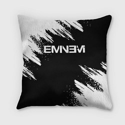 Подушка квадратная EMINEM, цвет: 3D-принт