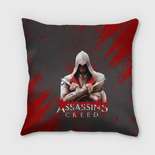 Подушка квадратная Assassin’s Creed / 3D-принт – фото 1