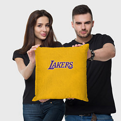 Подушка квадратная Kobe Bryant, цвет: 3D-принт — фото 2