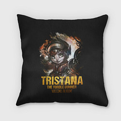 Подушка квадратная Tristana, цвет: 3D-принт