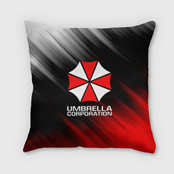 Подушка квадратная UMBRELLA CORP, цвет: 3D-принт