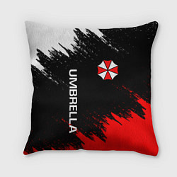 Подушка квадратная UMBRELLA CORP, цвет: 3D-принт