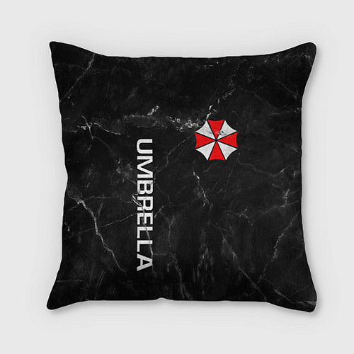 Подушка квадратная UMBRELLA CORP / 3D-принт – фото 1