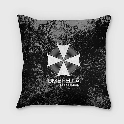 Подушка квадратная UMBRELLA CORP / 3D-принт – фото 1