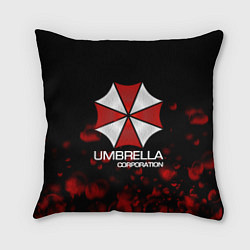 Подушка квадратная UMBRELLA CORP, цвет: 3D-принт