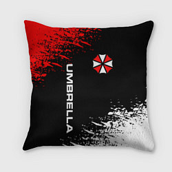 Подушка квадратная UMBRELLA CORPORATION, цвет: 3D-принт