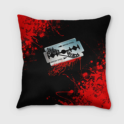 Подушка квадратная JUDAS PRIEST / 3D-принт – фото 1