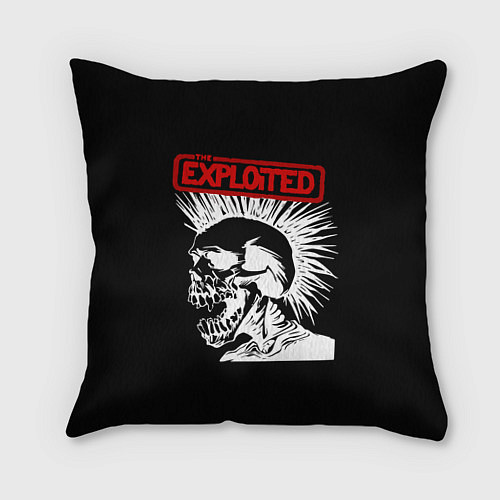 Подушка квадратная The Exploited / 3D-принт – фото 1