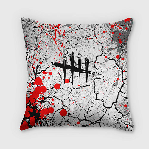 Подушка квадратная DEAD BY DAYLIGHT / 3D-принт – фото 1