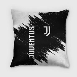 Подушка квадратная JUVENTUS, цвет: 3D-принт