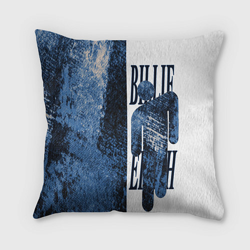 Подушка квадратная Billie eilish / 3D-принт – фото 1