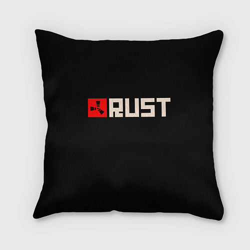 Подушка квадратная RUST / 3D-принт – фото 1
