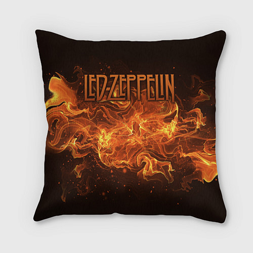 Подушка квадратная Led Zeppelin / 3D-принт – фото 1