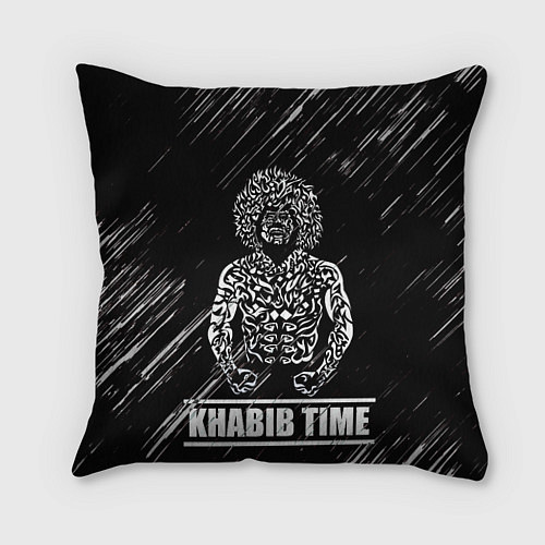 Подушка квадратная KHABIB / 3D-принт – фото 1