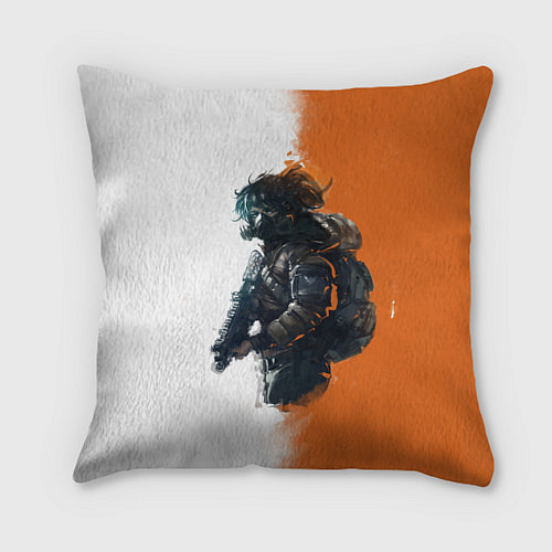 Подушка квадратная The Division 2 Defender / 3D-принт – фото 1