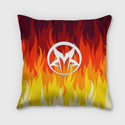 Подушка квадратная Mudvayne, цвет: 3D-принт