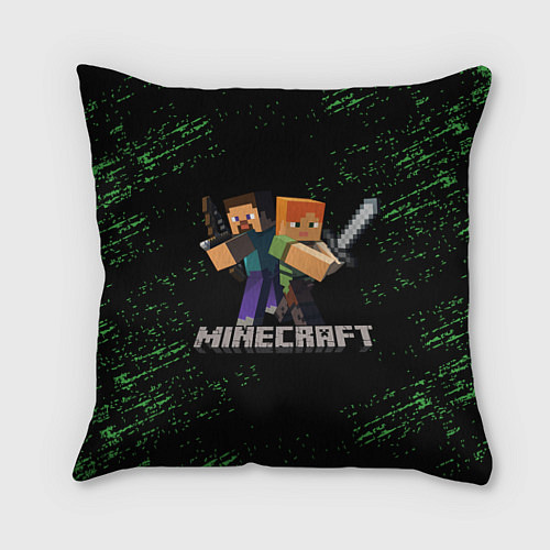Подушка квадратная MINECRAFT / 3D-принт – фото 1