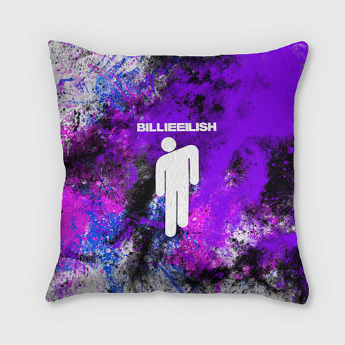 Подушка квадратная BILLIE ELLISH / 3D-принт – фото 1