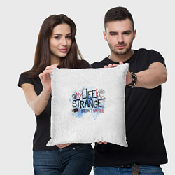 Подушка квадратная LIFE IS STRANGE, цвет: 3D-принт — фото 2