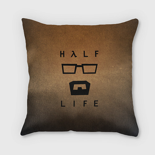 Подушка квадратная HALF-LIFE / 3D-принт – фото 1