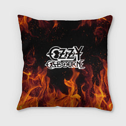 Подушка квадратная Ozzy Osbourne, цвет: 3D-принт