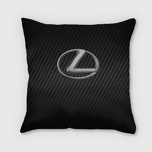 Подушка квадратная LEXUS / 3D-принт – фото 1