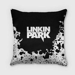 Подушка квадратная LINKIN PARK, цвет: 3D-принт