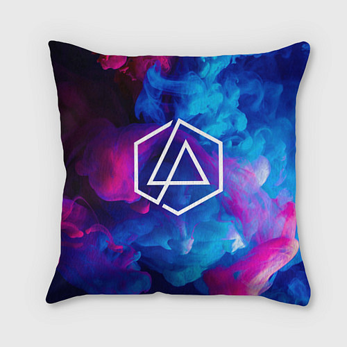 Подушка квадратная LINKIN PARK / 3D-принт – фото 1