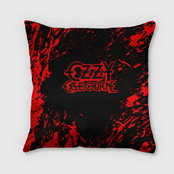 Подушка квадратная Ozzy Osbourne, цвет: 3D-принт