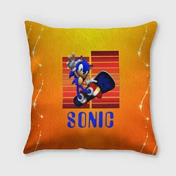 Подушка квадратная Sonic - Соник