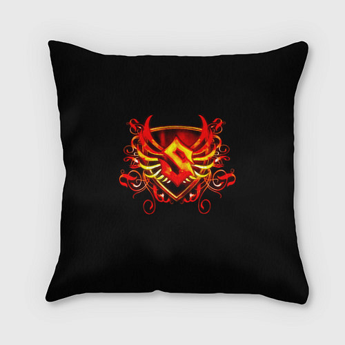 Подушка квадратная Sabaton / 3D-принт – фото 1