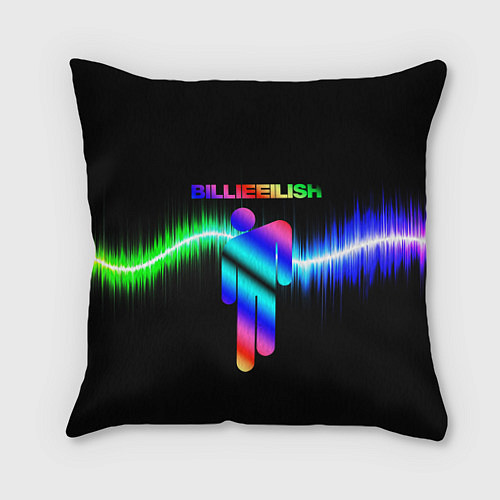 Подушка квадратная BILLIE ELLISH / 3D-принт – фото 1