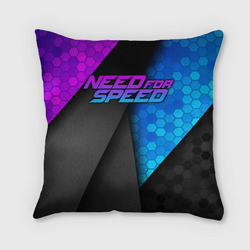 Подушка квадратная Need for Speed / 3D-принт – фото 1